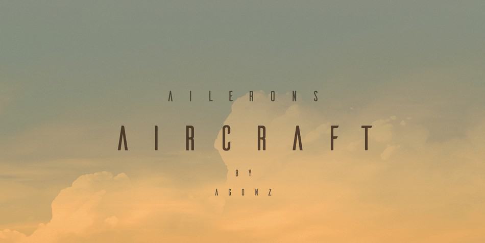 Ailerons Typeface