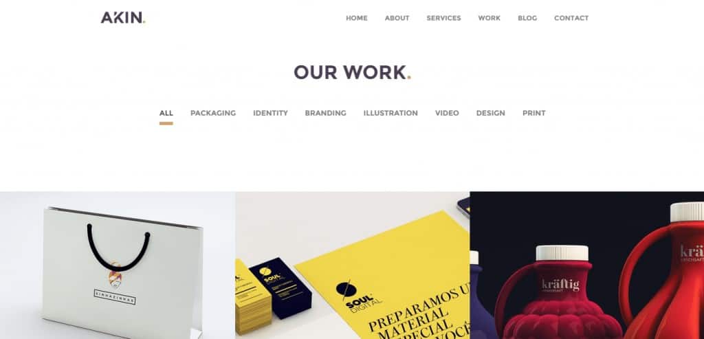 Akin WordPress Theme