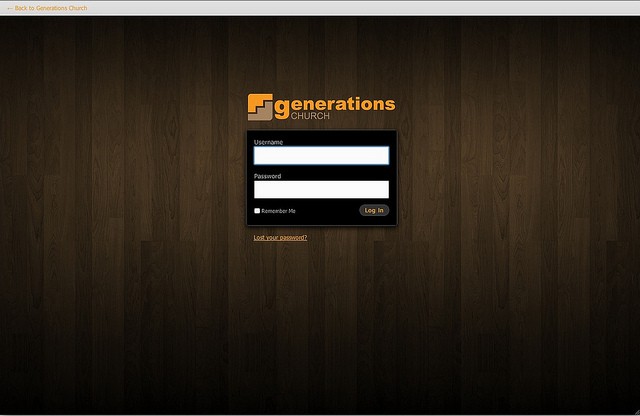 Custom WP login page