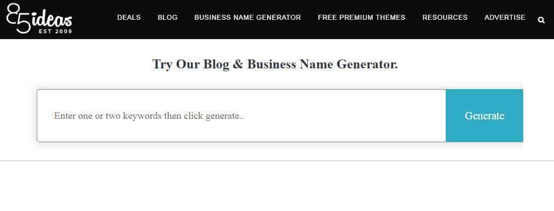 blog name generator