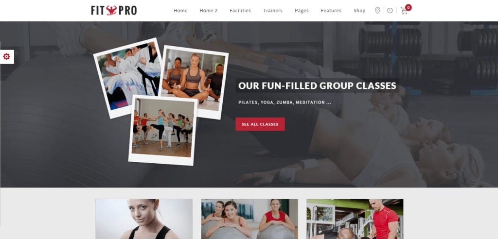 FitPro Gym WordPress Theme