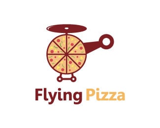 Flying Pizza logo