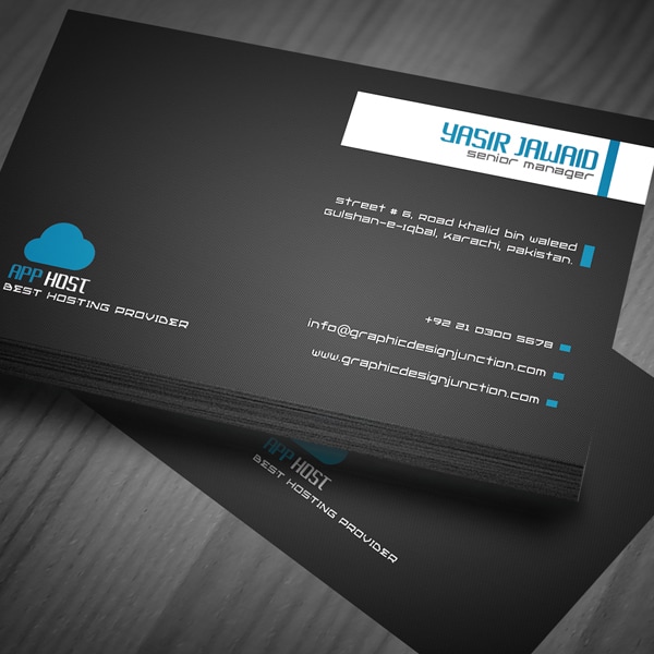 Free Corporate Business Card Mockup