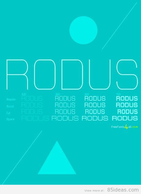 free-font-rodus