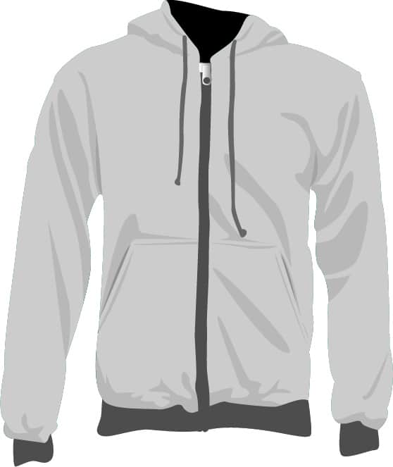 Free Vector Hoodie Template