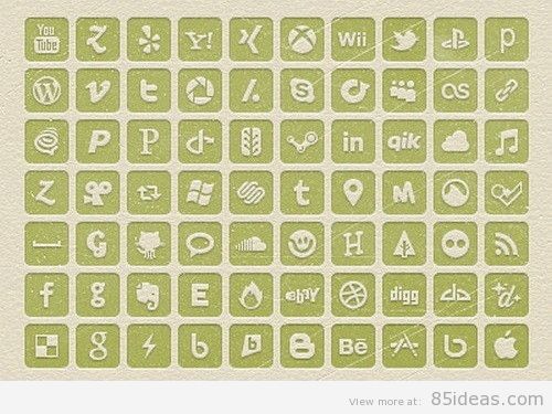 Freebie Social Media Icons