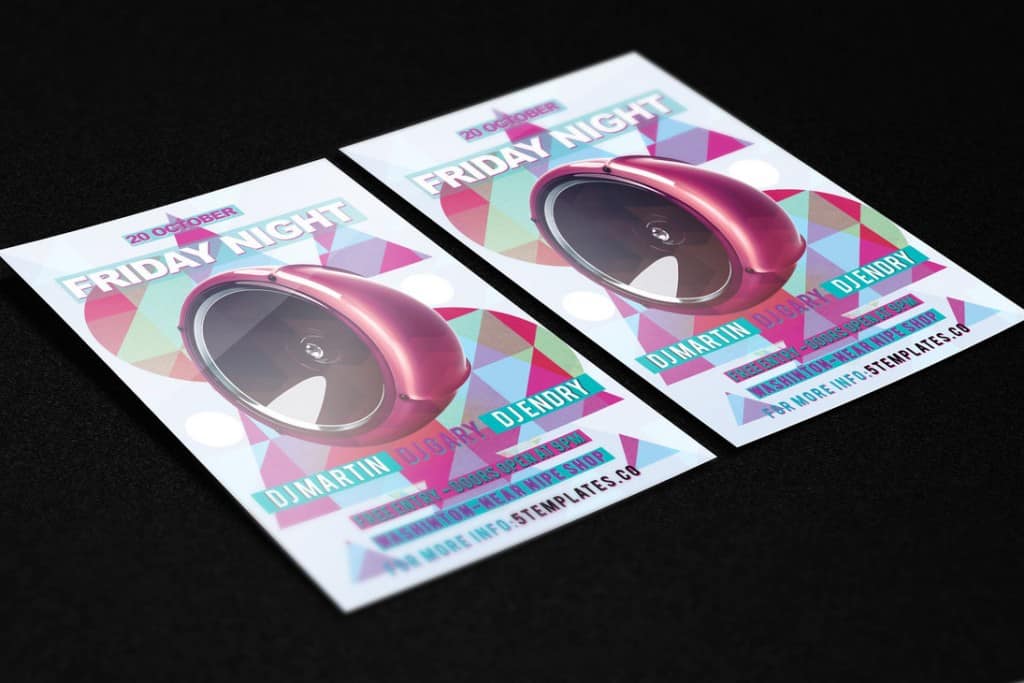 Geometric Flyer FREE TEMPLATE