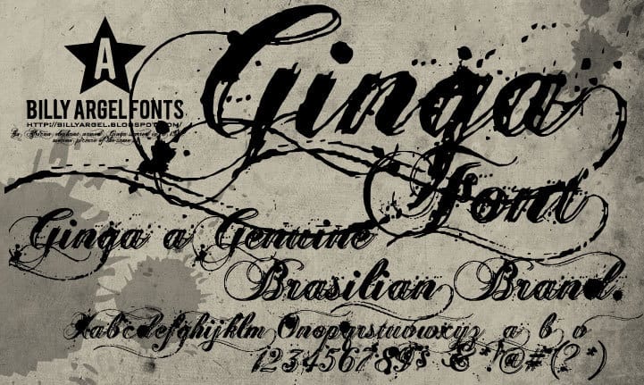 Ginga font