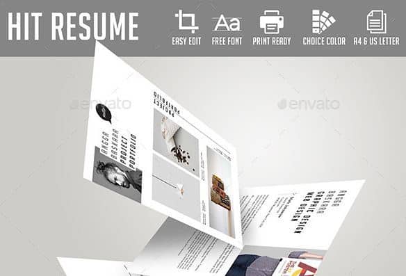 Hit Resume Template