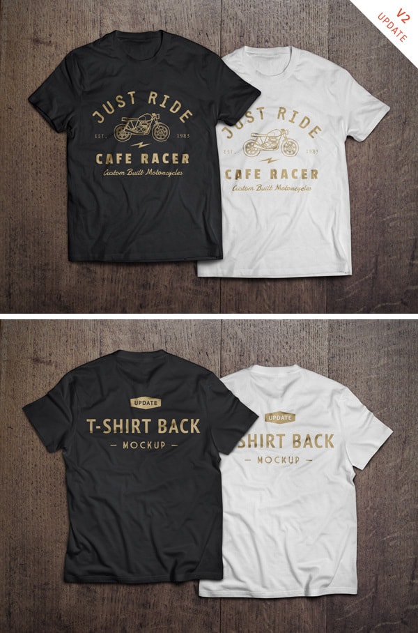 Just ride T-Shirt-MockUp-PSD