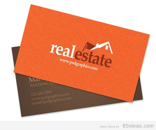 Real estate business card