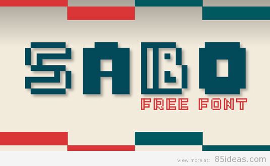 Sabo font