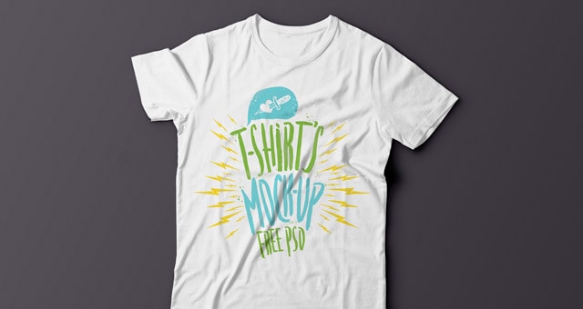 Summer Tshirt Mockup Template Psd