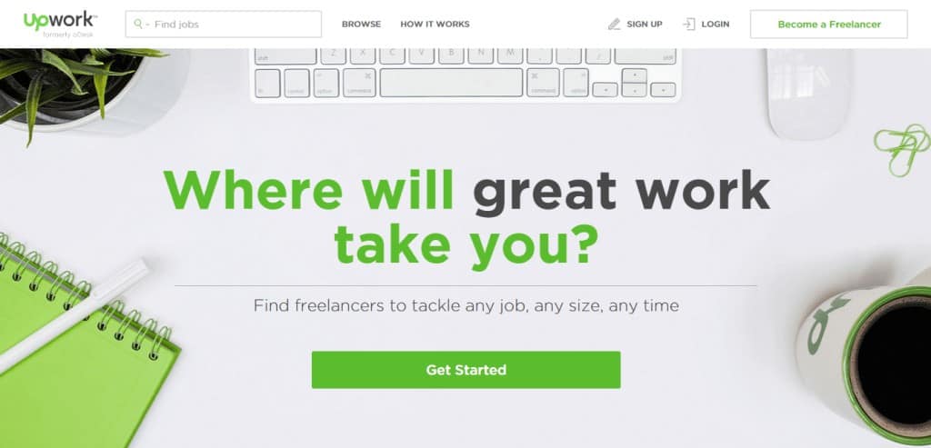 Upwork Hire Freelancers