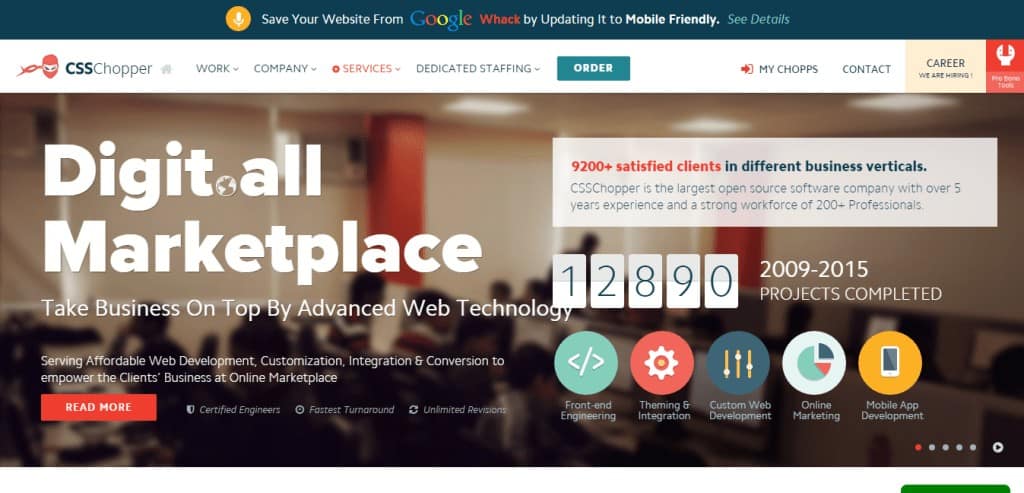 Web Development Company CSSChopper