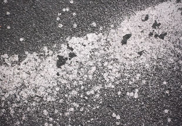 White Splatter Asphalt Texture