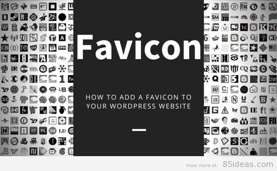 change wordpress favicon