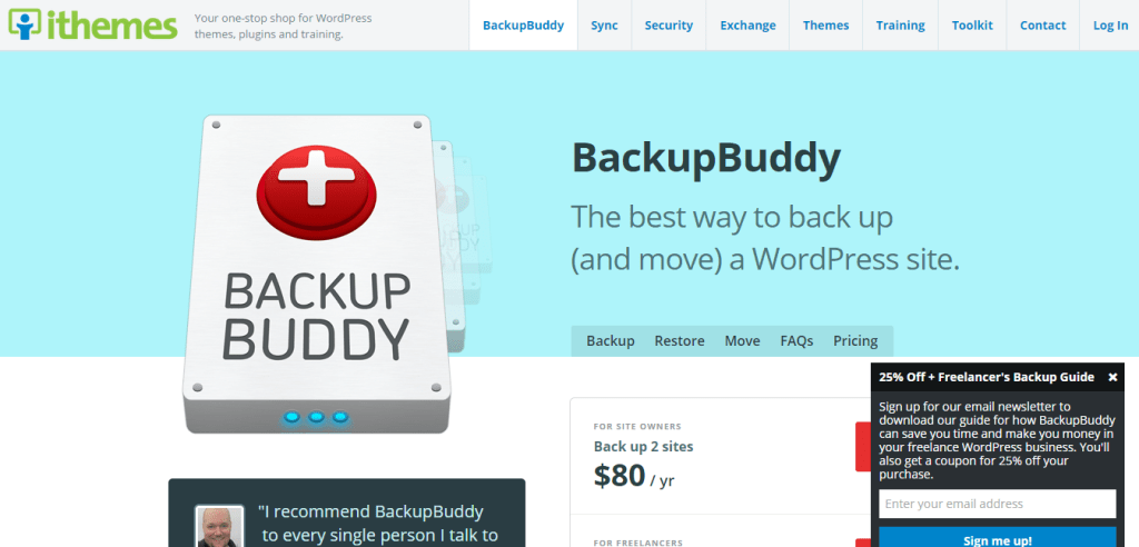 BackupBuddy Plugin