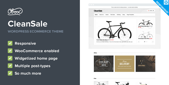 CleanSale WordPress Theme