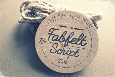 Fabfelt script Free font