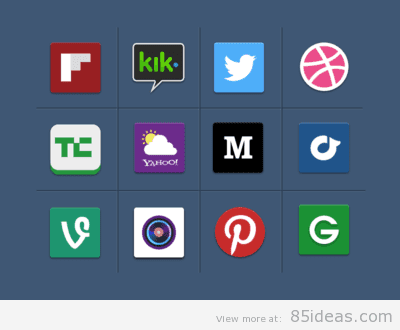 Icons free psd