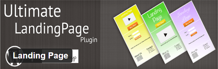 Landing Page WordPress Plugin