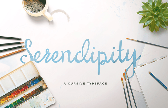 Serendipity Script Free Font