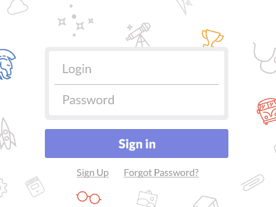 Simple login form