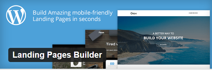 WordPress Landing Pages Builder
